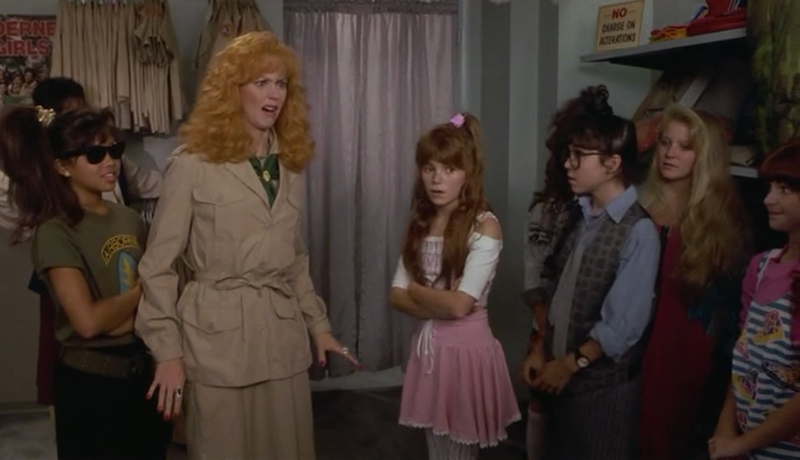 Illustration for article titled Every Outfit Shelley Long Wears in Troop Beverly Hills, Ranked
